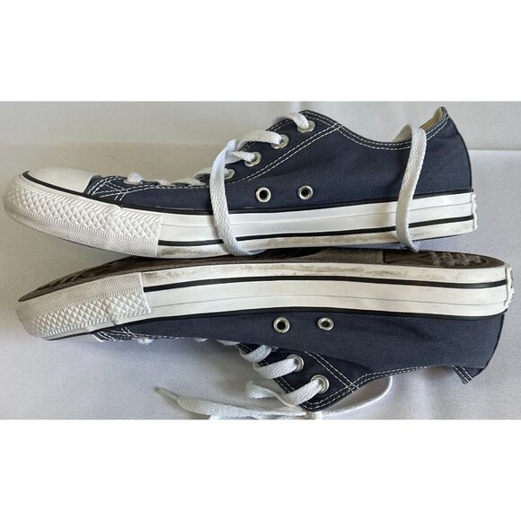 Converse Navy and White Men's Shoes - Picture 5 of 9